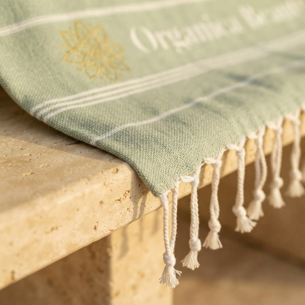 Drap de plage 100% coton