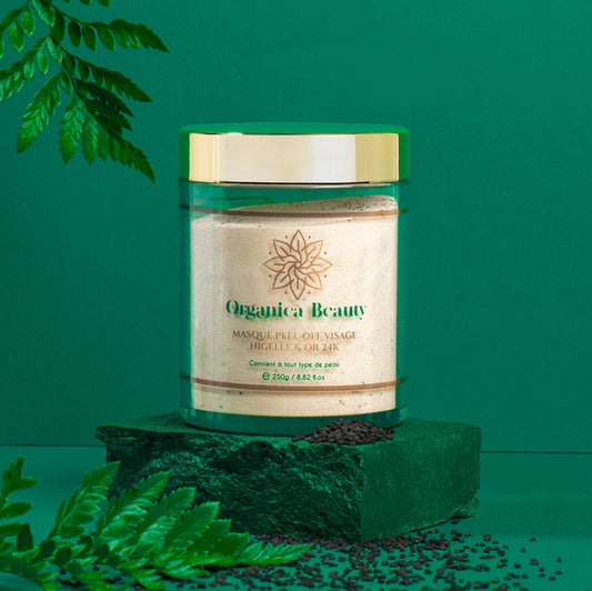 Masque poudre peel-off visage bienfaits et utilisation pour une peau nette et éclatante