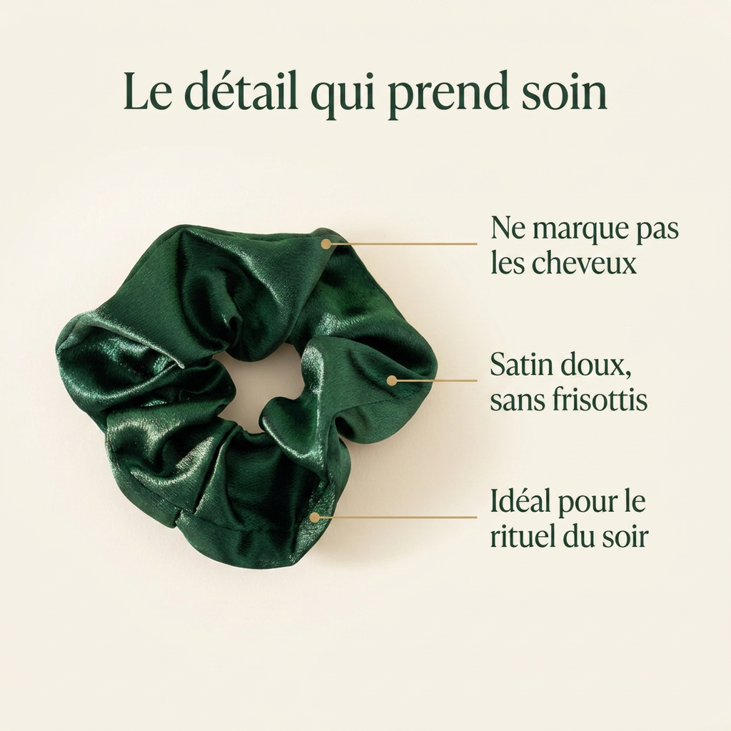 Haargummi aus Satin