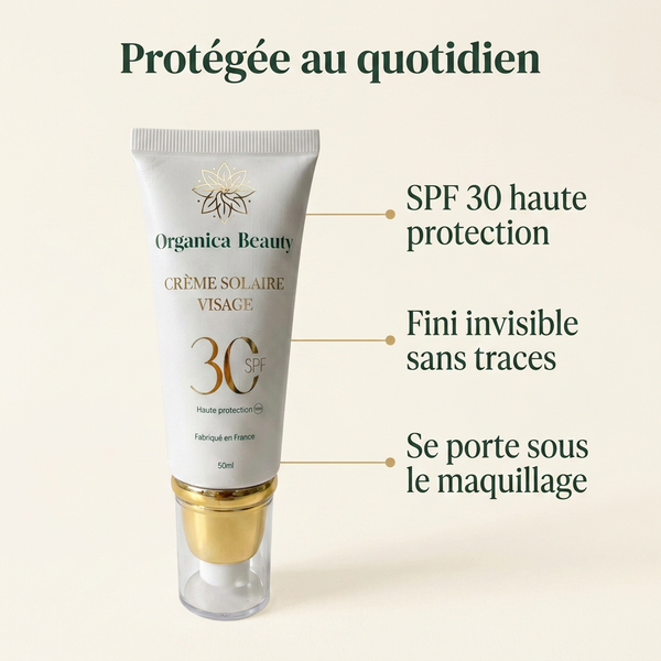 Crème Solaire Visage SPF30