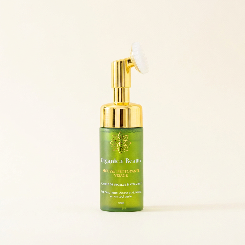 Mousse Nettoyante Visage avec Brosse